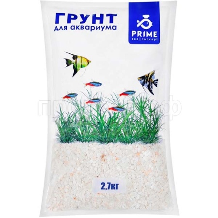 Грунт для аквариума Prime мария трейд 3-5мм 2,7кг/PR-000244