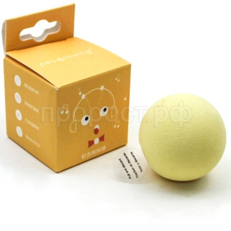 Игрушка к Мячик со звуком 4,5см ИК-34 желтый
