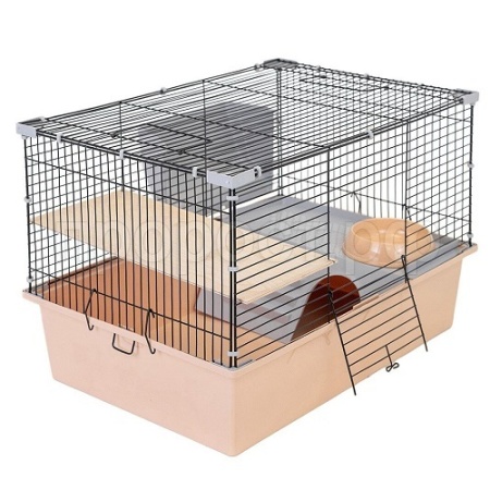 Клетка д/грыз ГЕРА-1 60*40**41см разборная бежевая/4405беж-черн/Дарэлл