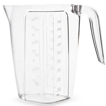 Кувшин мерный 1л Диамант прозрачный С434 