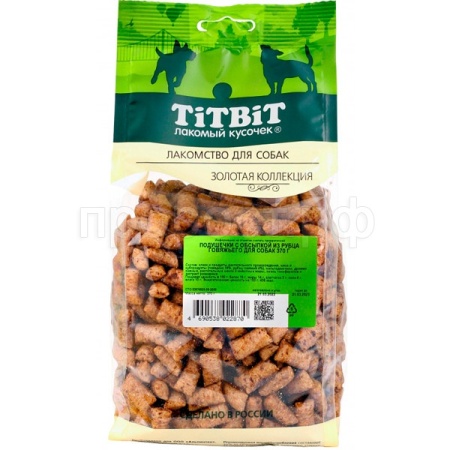 Лакомство С Подушечки с обсыпкой из рубца говяжьего 370гр/022870