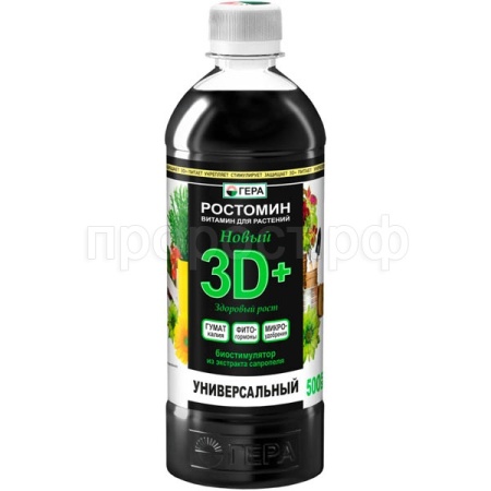 ЖКУ гуминовое 3D+ Универсальный 0,5л Гера
