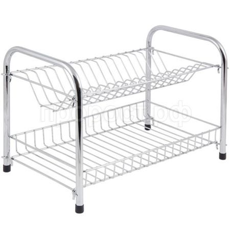 Сушилка д/посуды 2-х уровн. W3856E  настольная 39.50*24*28см 310859