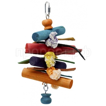 Игрушка для птиц Деревянная жердочка ЕРАЛАШ