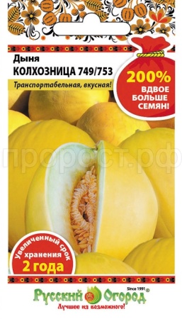 НК (200% NEW) Дыня Колхозница 749/753 2г 
