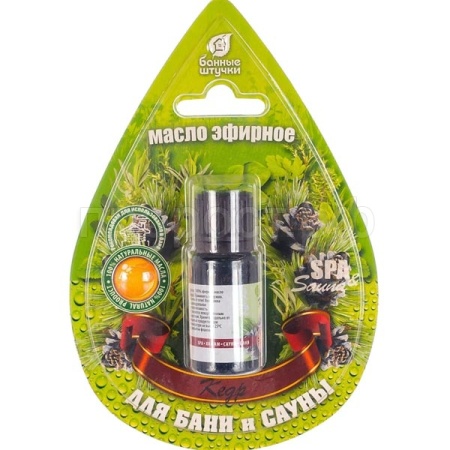 Эфирное масло Банные штучки 10мл кедр блистер 32209