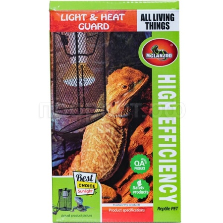 Сетка защитная на патрон MCLANZOO металлическая чёрная 12.9х22.3см 8623019/MZ