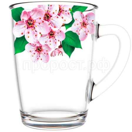 Кружка Живая природа Сакура 300мл/334-Д 