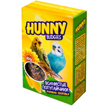 Птицы Ханни д/волнистых попугаев зерносмесь 400гр/20шт/Вестерн ЧЗ