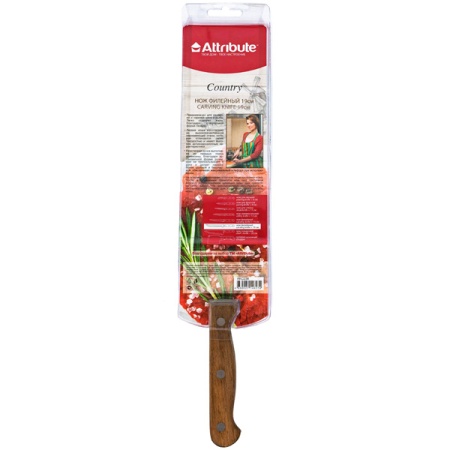 Нож филейный COUNTRY 19см /AKC238/6шт/ATTRIBUTE