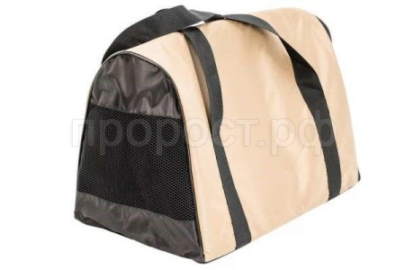Сумка переноска ЧИП Туннель №4 нейлон с сетчатым окном 49*30*34см/9009беж/Дарэлл