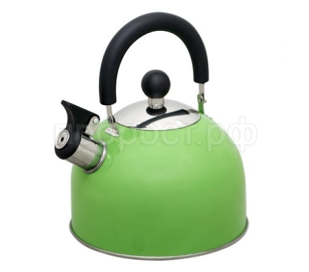 Чайник 1,8л Кухня салатовый со свистком КТ-120G /12шт/Катунь