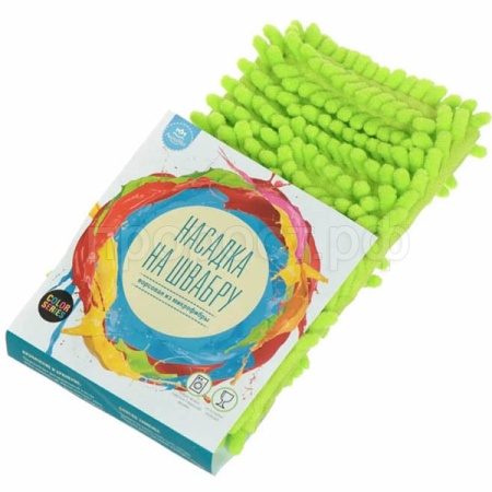 Насадка д/швабры Лапша с насадкой из микрофибры ворсовая ТВ-027к /100шт/ АкваМаг