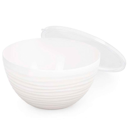 Чаша Оазис 2,5л с крышкой белый М8415 /11шт/ Альтерн