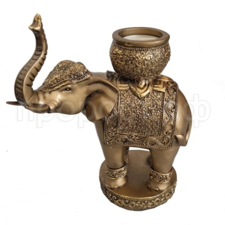 Подсвечник Слон L17W10H19 718213/I156