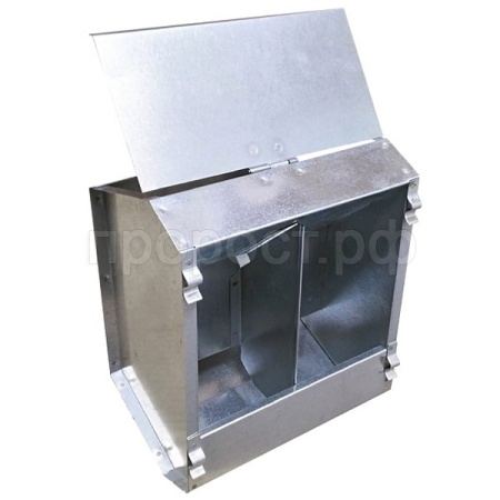 Кормушка схж для кроликов бункерная 3л/74102/АМА+