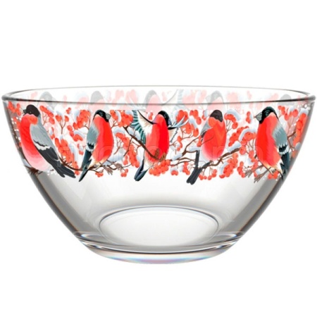 Салатник Зимние забавы средний /425/1-Д