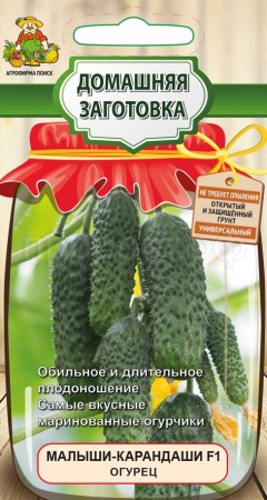 Поиск Домашняя заготовка Огурец Малыши-карандаши F1 12шт 