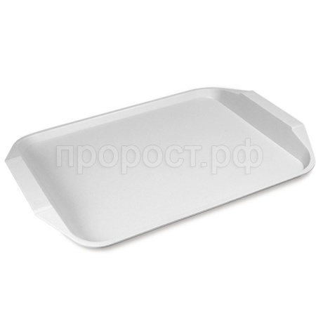 Поднос 30*43см светло-серый С48 /40шт/Мартика 