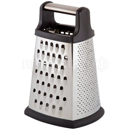 Терка четырехгранная GR-052-8 нерж.сталь, ручка пластик 965011 /24шт/Mallony