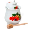 Баночка д/меда с ложкой Ягоды 102-05077 /36шт/PSF