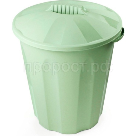 Бак универсальный 40л с крышкой оливковый /37040/VERDE
