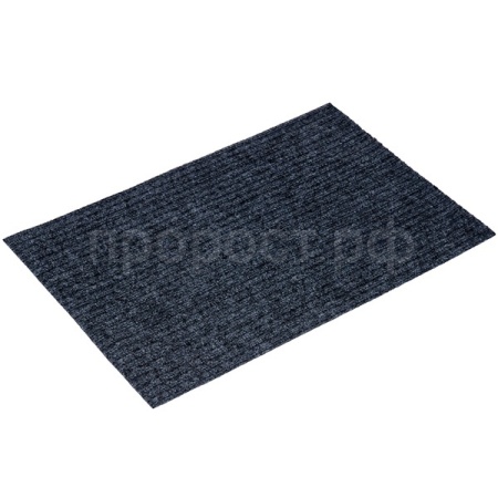 Коврик придверный 40*60см VORTEX "Simple" без подложки серый 22306