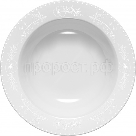 Тарелка суповая "SPRING ROMANCE" 23см /DM94620/6шт/DOMENIK 