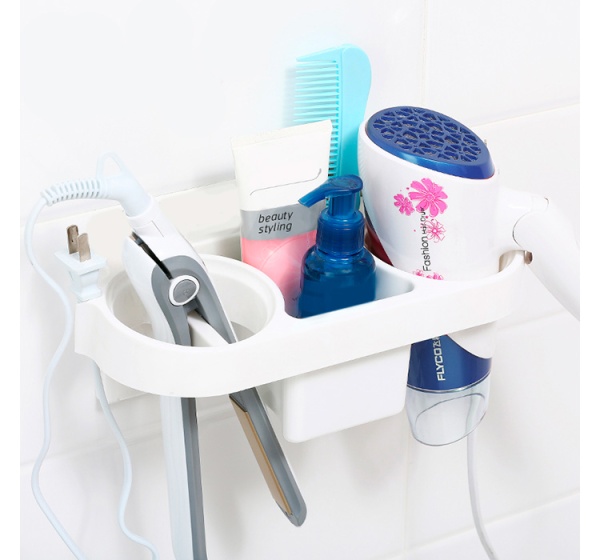 Полка для фена белый М2227  Полка для фена белый М2227